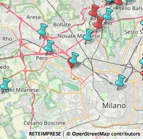 Mappa Cavalcavia del Ghisallo, 20151 Milano MI, Italia (6.651)