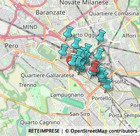 Mappa Cavalcavia del Ghisallo, 20151 Milano MI, Italia (1.0825)