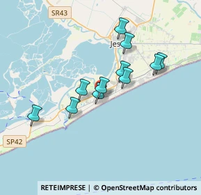 Mappa Piazza Internazionale, 30016 Lido di Jesolo VE, Italia (2.93455)