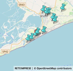 Mappa Piazza Internazionale, 30016 Lido di Jesolo VE, Italia (3.33182)