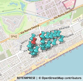 Mappa Piazza Internazionale, 30016 Lido di Jesolo VE, Italia (0.2845)