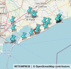 Mappa Piazza Internazionale, 30016 Lido di Jesolo VE, Italia (15.634)