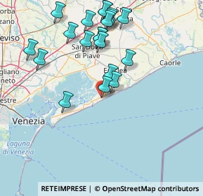 Mappa Piazza Internazionale, 30016 Lido di Jesolo VE, Italia (16.5715)