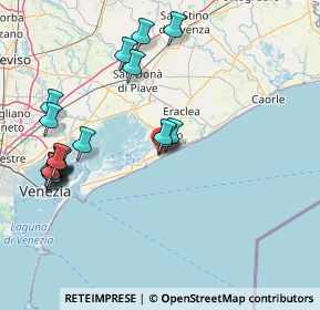 Mappa Piazza Internazionale, 30016 Lido di Jesolo VE, Italia (17.8505)