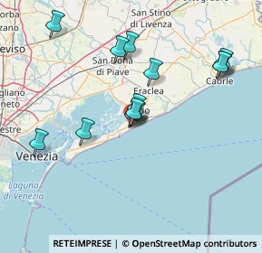 Mappa Piazza Internazionale, 30016 Lido di Jesolo VE, Italia (13.72308)