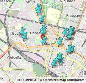 Mappa Via Camillo Prampolini, 20158 Milano MI, Italia (1.0005)