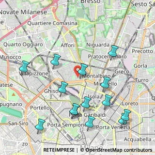 Mappa Via Camillo Prampolini, 20158 Milano MI, Italia (2.35357)