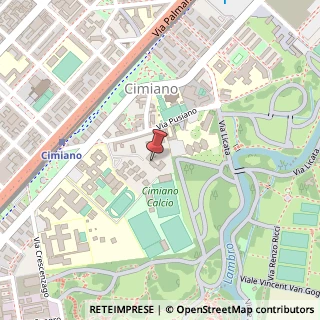 Mappa Via Pusiano, 22, 20132 Milano, Milano (Lombardia)