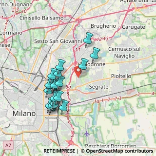 Mappa Residenza Portici, 20054 Segrate MI, Italia (3.515)