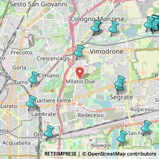 Mappa Residenza Portici, 20054 Segrate MI, Italia (3.61737)