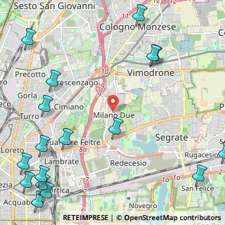 Mappa Residenza Portici, 20054 Segrate MI, Italia (3.47412)