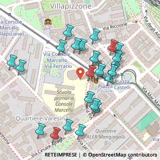 Mappa Via Paolo Mantegazza, 20156 Milano MI, Italia (0.11923)
