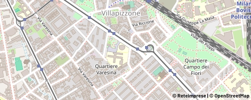 Mappa Milano