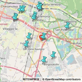 Mappa Via Alessandro Volta, 25010 San Zeno Naviglio BS, Italia (2.60667)
