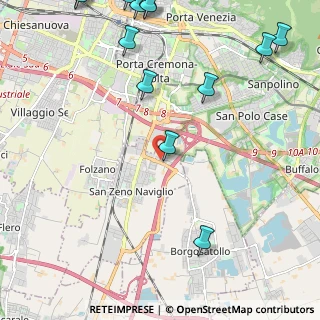 Mappa Via Alessandro Volta, 25010 San Zeno Naviglio BS, Italia (3.21923)