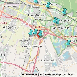 Mappa Via Alessandro Volta, 25010 San Zeno Naviglio BS, Italia (2.7875)