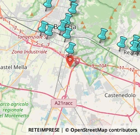 Mappa Via Alessandro Volta, 25010 San Zeno Naviglio BS, Italia (5.11143)
