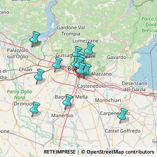 Mappa Via Alessandro Volta, 25010 San Zeno Naviglio BS, Italia (12.01667)