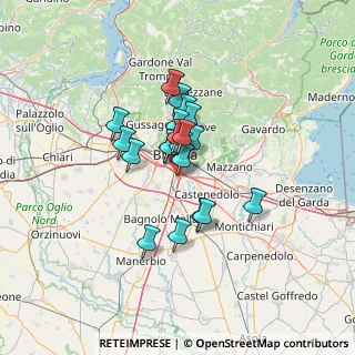 Mappa Via Alessandro Volta, 25010 San Zeno Naviglio BS, Italia (8.9805)