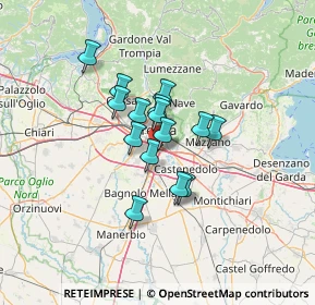 Mappa Via Alessandro Volta, 25010 San Zeno Naviglio BS, Italia (8.91733)