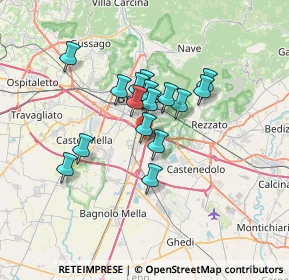 Mappa Via Alessandro Volta, 25010 San Zeno Naviglio BS, Italia (5.0325)