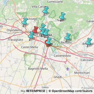 Mappa Via Alessandro Volta, 25010 San Zeno Naviglio BS, Italia (7.35727)