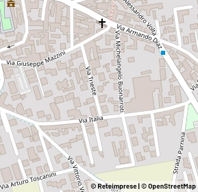Mappa Via Trieste, 28062 Cameri NO, Italia (0.14231)