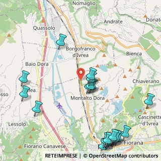 Mappa SS26, 10016 Borgofranco d'Ivrea TO, Italia (2.898)