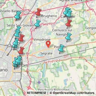 Mappa Via Kennedy, 20054 Segrate MI, Italia (5.7845)