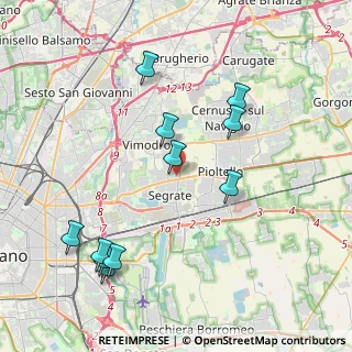 Mappa Via Kennedy, 20054 Segrate MI, Italia (4.33727)