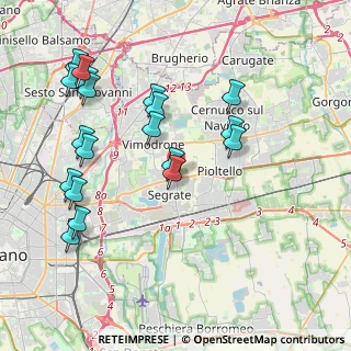 Mappa Via Kennedy, 20054 Segrate MI, Italia (4.33842)