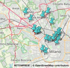 Mappa Via Luciano, 20151 Milano MI, Italia (3.541)