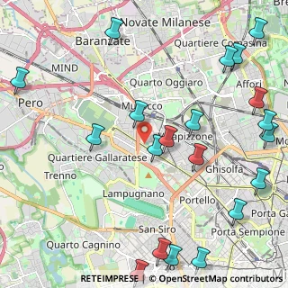 Mappa Via Luciano, 20151 Milano MI, Italia (2.9205)
