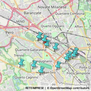 Mappa Via Luciano, 20151 Milano MI, Italia (2.00571)