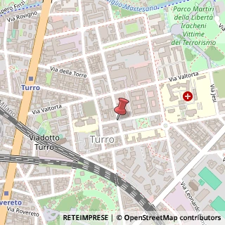 Mappa Via Adelaide Bono Cairoli,  18, 20127 Milano, Milano (Lombardia)
