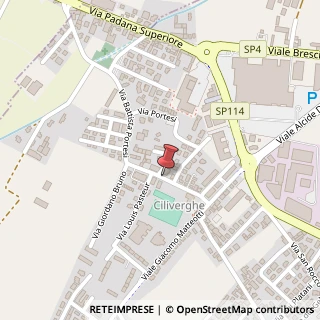 Mappa Via B. Portesi, 14, 25080 Molinetto BS, Italia, 25080 Mazzano, Brescia (Lombardia)