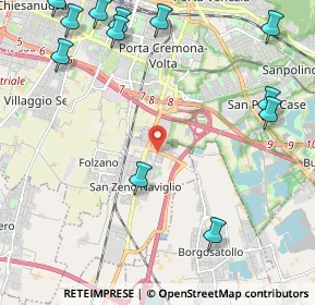 Mappa Brescia BS, 25010 San Zeno Naviglio BS, Italia (2.98833)