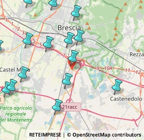 Mappa Via Michelangelo Buonarroti, 25010 Brescia BS, Italia (5.34438)