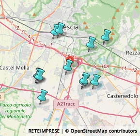 Mappa Brescia BS, 25010 San Zeno Naviglio BS, Italia (3.4725)