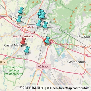 Mappa Brescia BS, 25010 San Zeno Naviglio BS, Italia (4.4525)