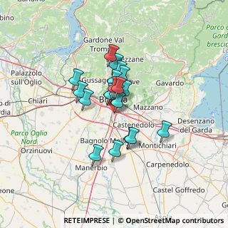 Mappa Brescia BS, 25010 San Zeno Naviglio BS, Italia (8.9465)