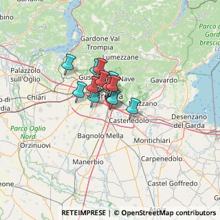 Mappa Brescia BS, 25010 San Zeno Naviglio BS, Italia (7.06538)