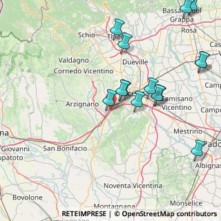 Mappa A4 Torino - Trieste, 36075 Montecchio Maggiore VI, Italia (18.48286)