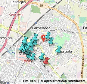 Mappa Via Rubicone, 30173 Venezia VE, Italia (0.846)