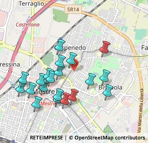 Mappa Via Rubicone, 30173 Venezia VE, Italia (0.935)