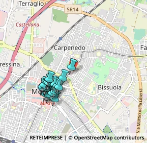 Mappa Via Rubicone, 30173 Venezia VE, Italia (0.8845)