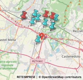 Mappa Via Luigi Galvani, 25010 San Zeno Naviglio BS, Italia (3.4375)