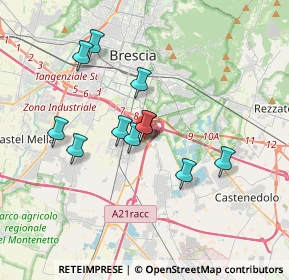 Mappa Via Luigi Galvani, 25010 San Zeno Naviglio BS, Italia (2.97)