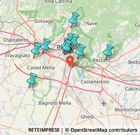 Mappa Via Luigi Galvani, 25010 San Zeno Naviglio BS, Italia (5.62)
