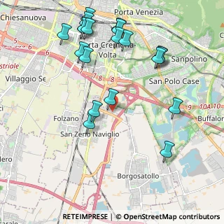 Mappa Via Luigi Galvani, 25010 San Zeno Naviglio BS, Italia (2.3815)